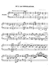 Trois chansons pour piano - Franz Liszt